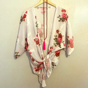 Kimono - swimsuit coverup